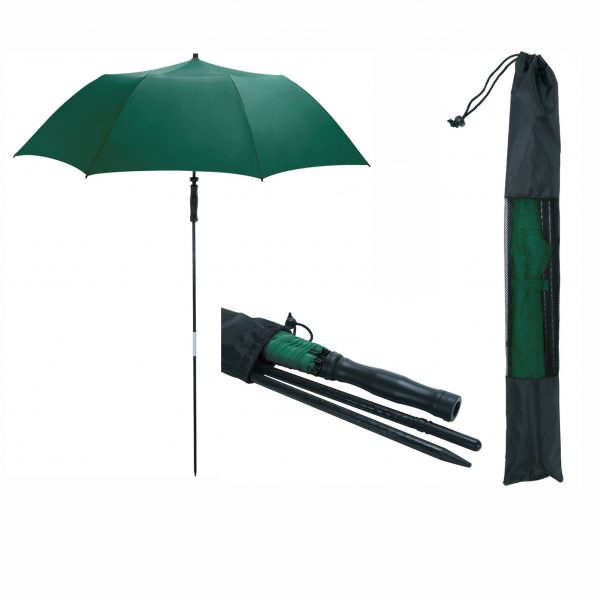 PARASOL PLAŻOWY Z FILTREM UPF 50+ FARE® 6139 ciemnozielelony