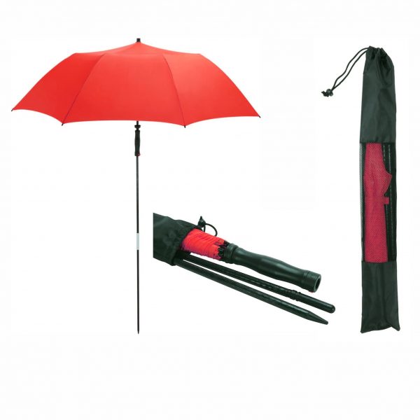 PARASOL PLAŻOWY Z FILTREM UPF 50+ FARE® 6139 czerwony - obrazek 2